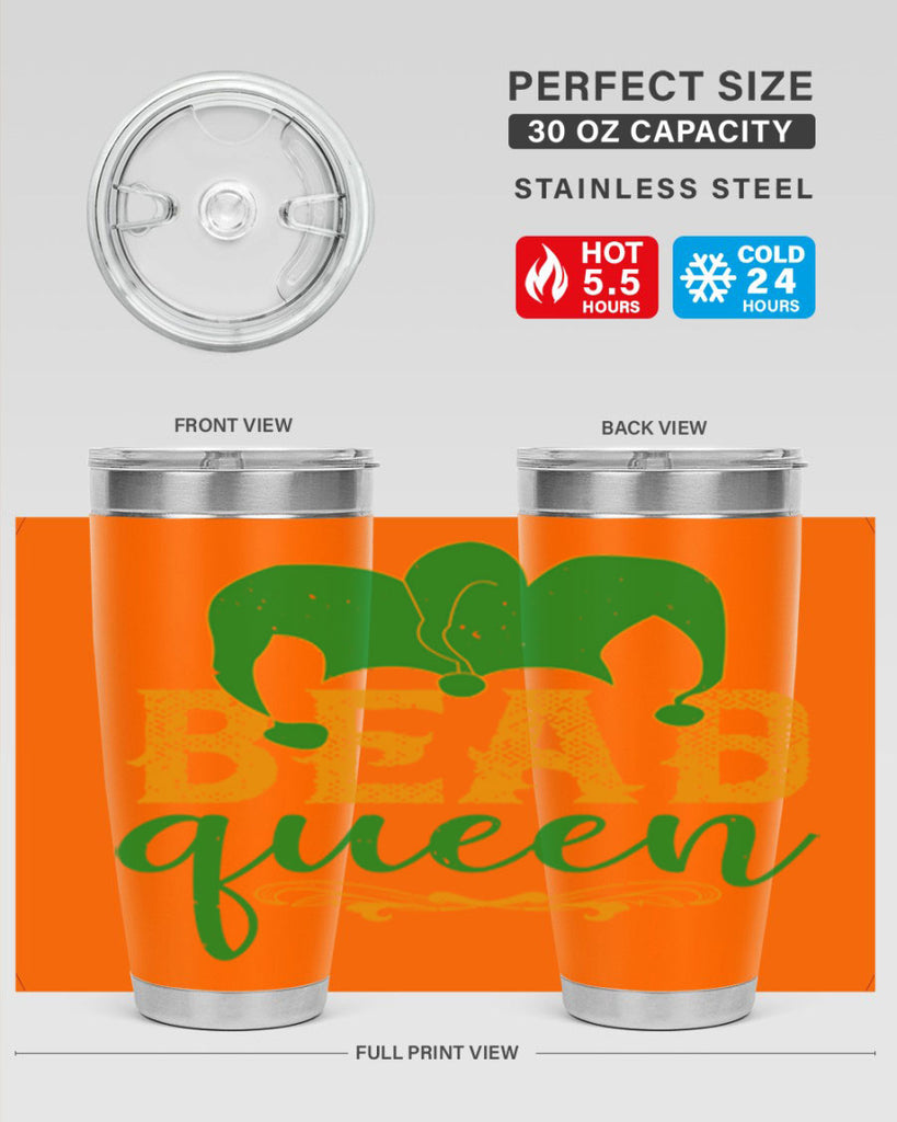 new orleans new me 42#- mardi gras- Tumbler