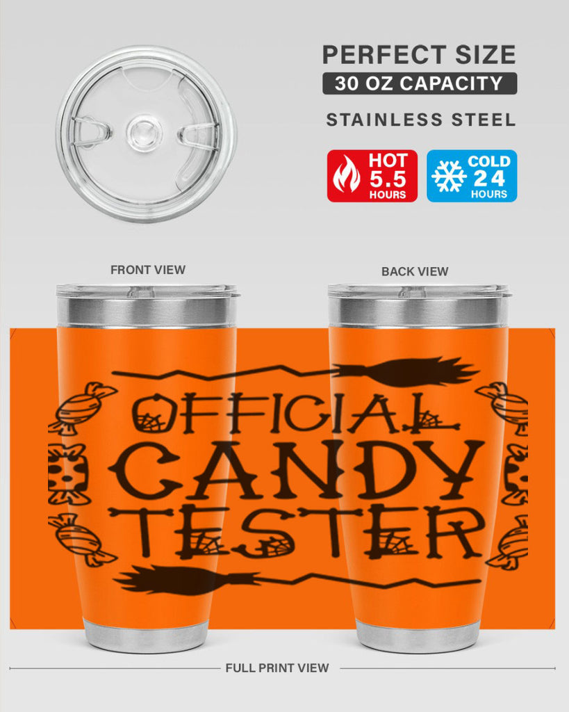 official candy tester 40#- halloween- Tumbler