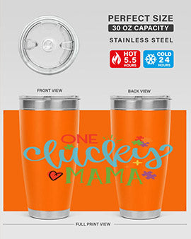 one lucky mama Style 33#- autism- Tumbler