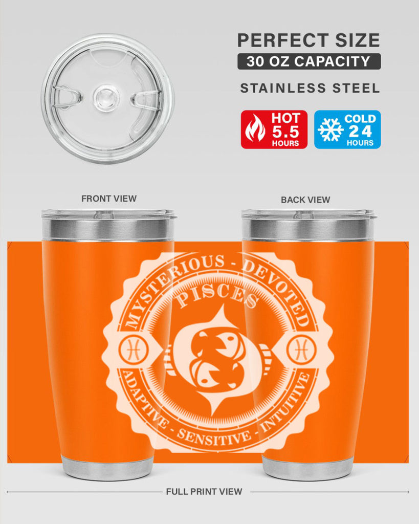 pisces 50#- zodiac- Tumbler