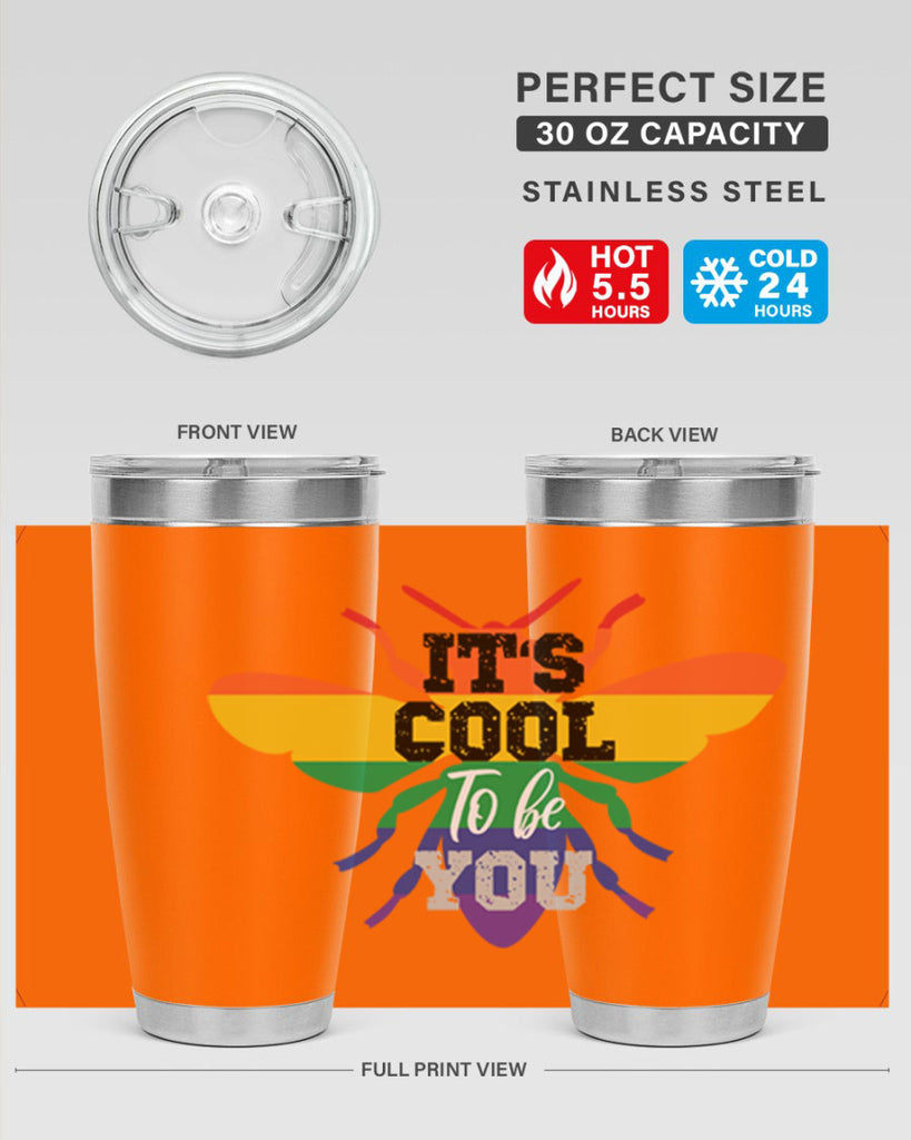 pride bee cool 70#- lgbt- Tumbler