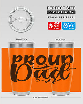 proud dad Style 37#- autism- Tumbler