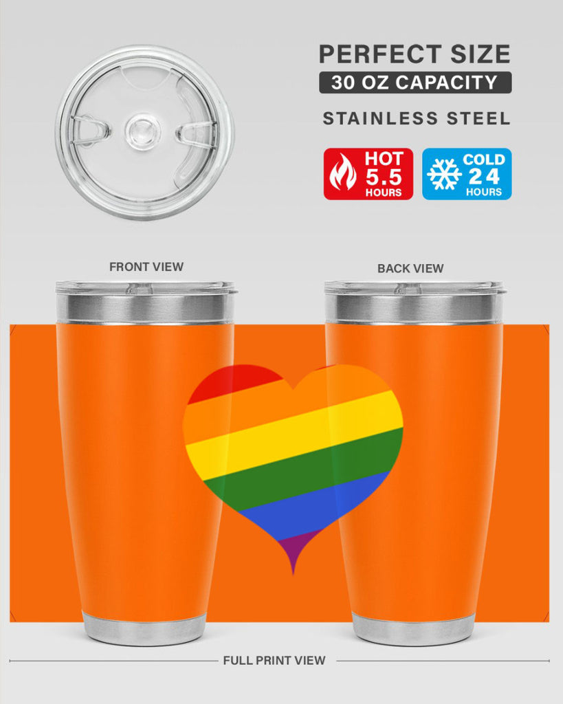 rainbow hear 8#- lgbt- Tumbler