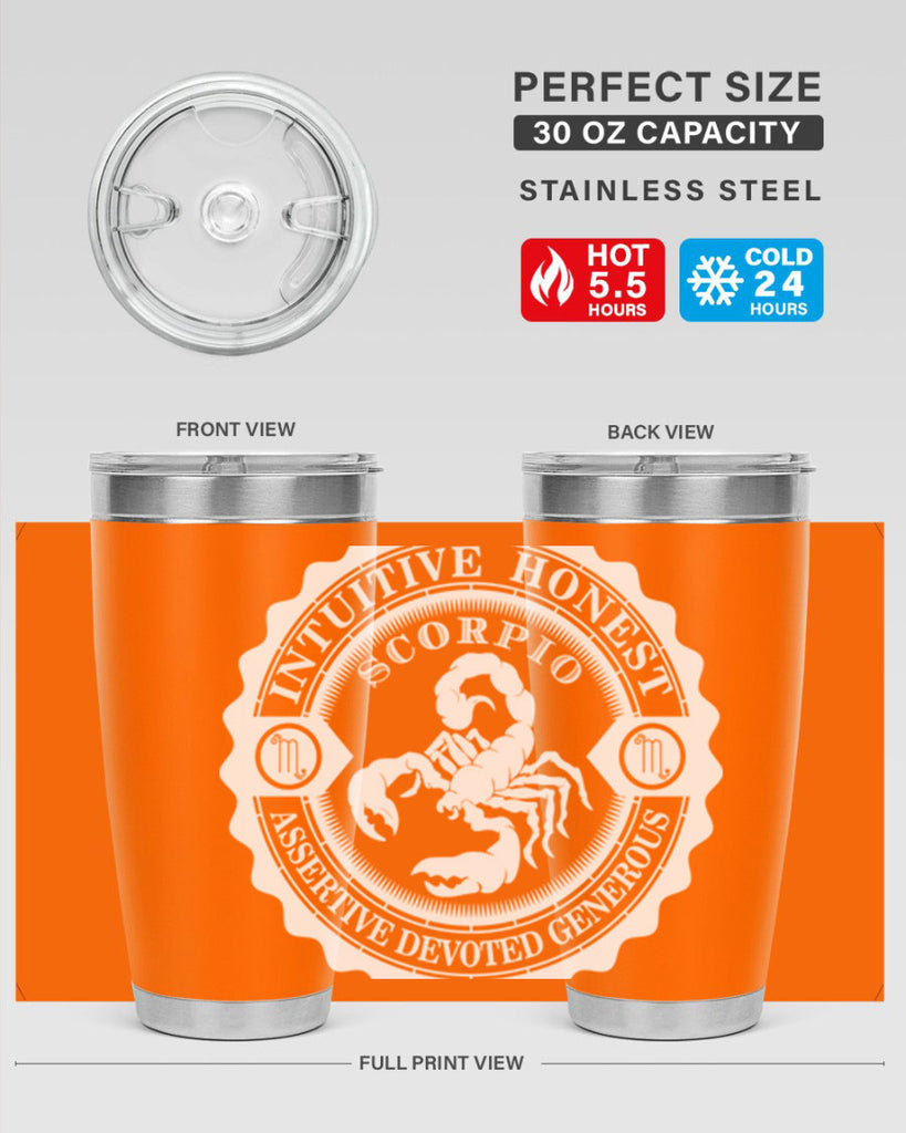 scorpio 32#- zodiac- Tumbler
