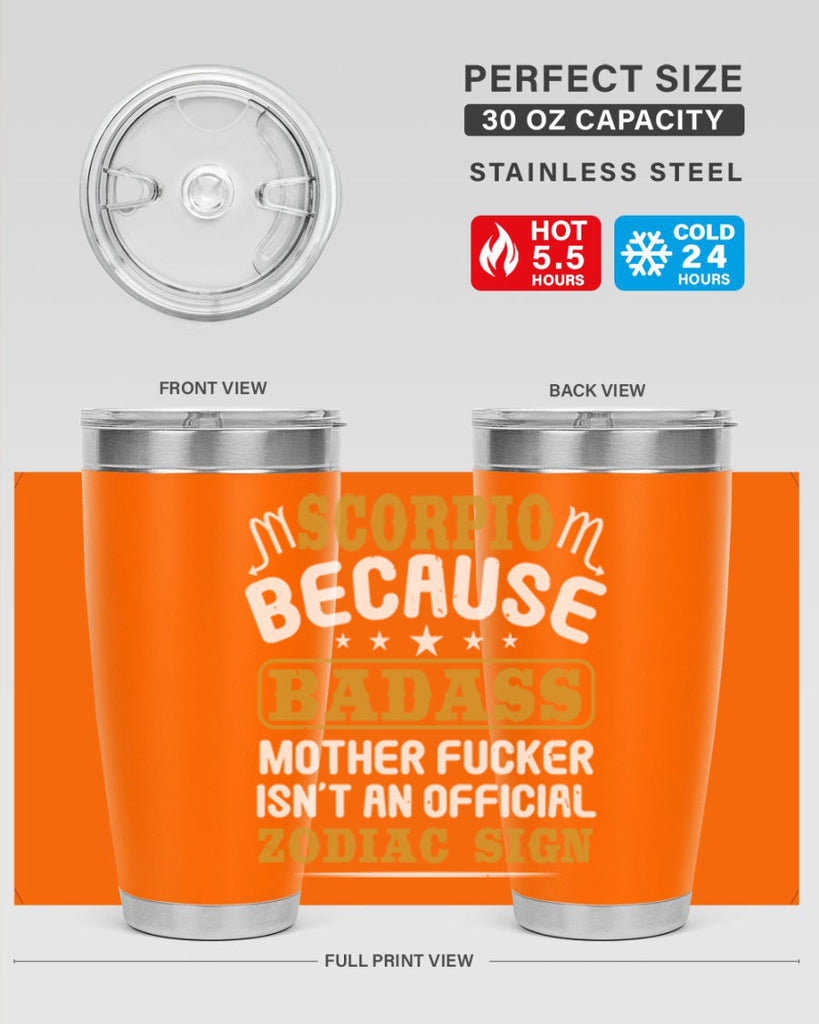 scorpio 432#- zodiac- Tumbler