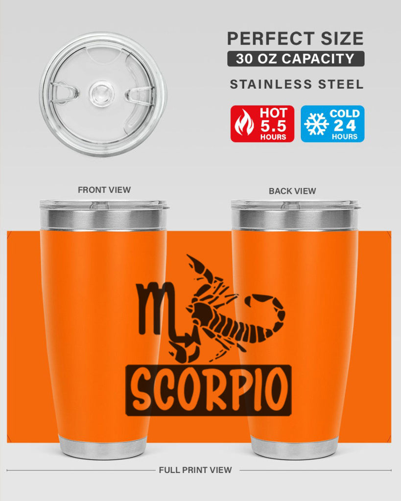 scorpio 440#- zodiac- Tumbler