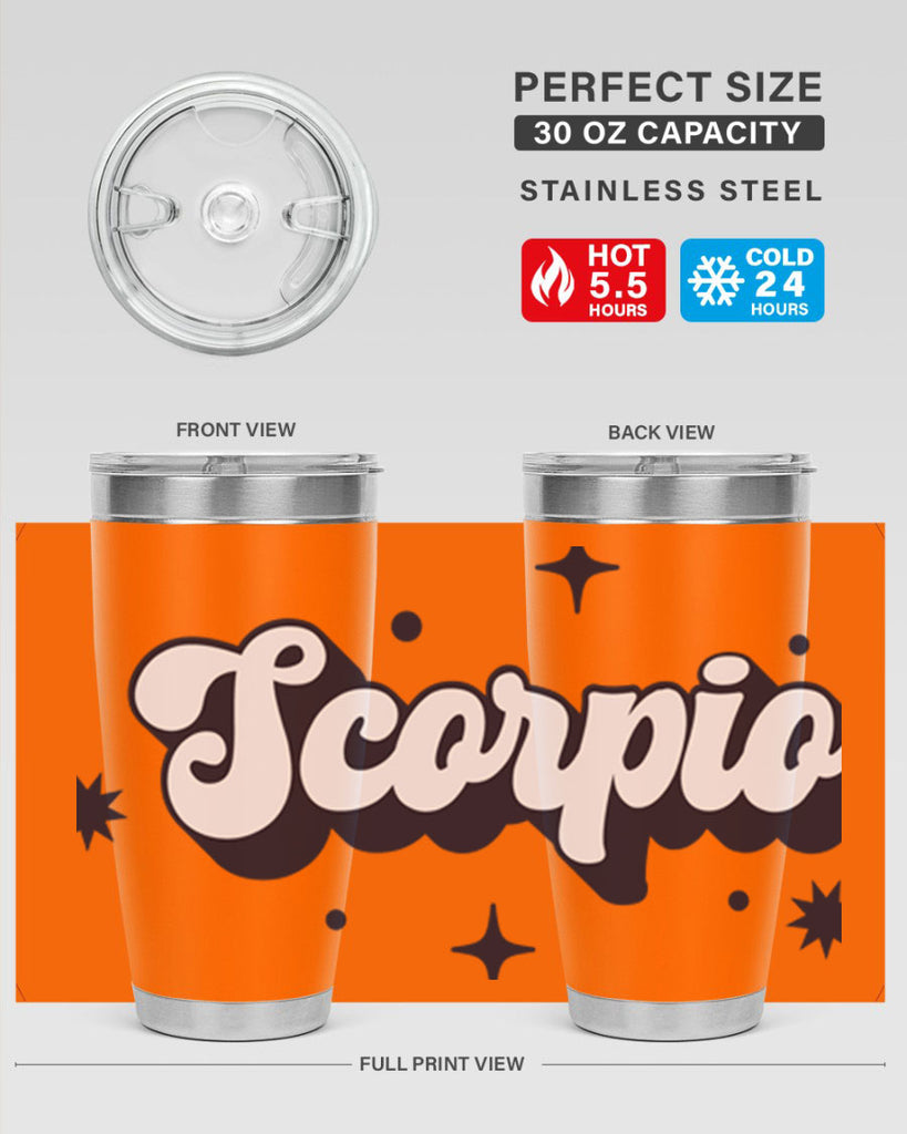 scorpio 454#- zodiac- Tumbler