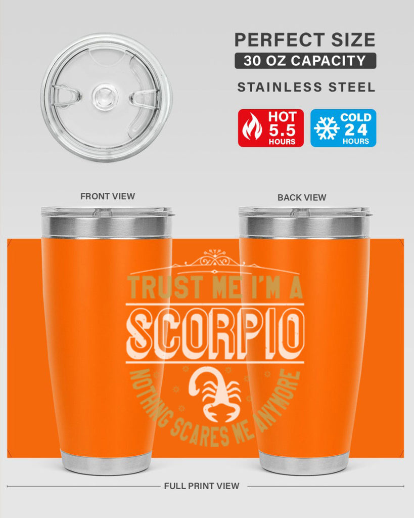 scorpio 458#- zodiac- Tumbler