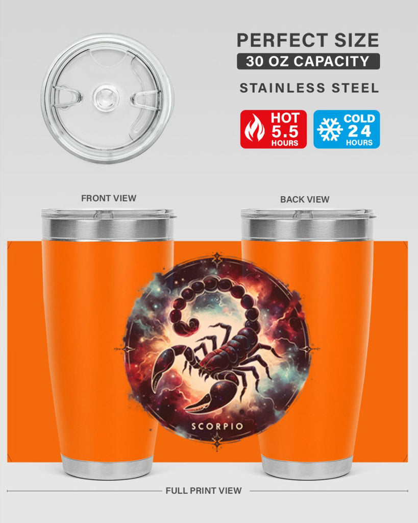 scorpio 460#- zodiac- Tumbler