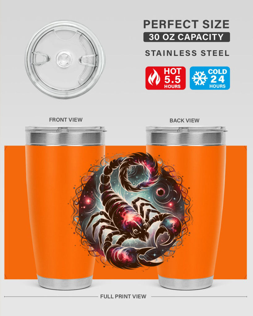 scorpio 463#- zodiac- Tumbler