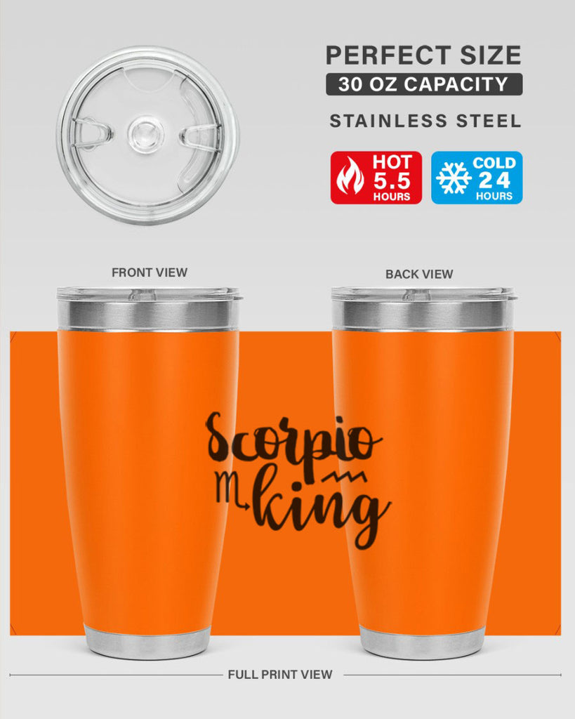 scorpio king 433#- zodiac- Tumbler