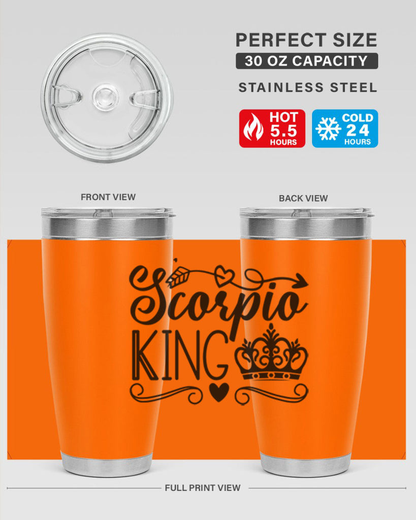scorpio king 443#- zodiac- Tumbler