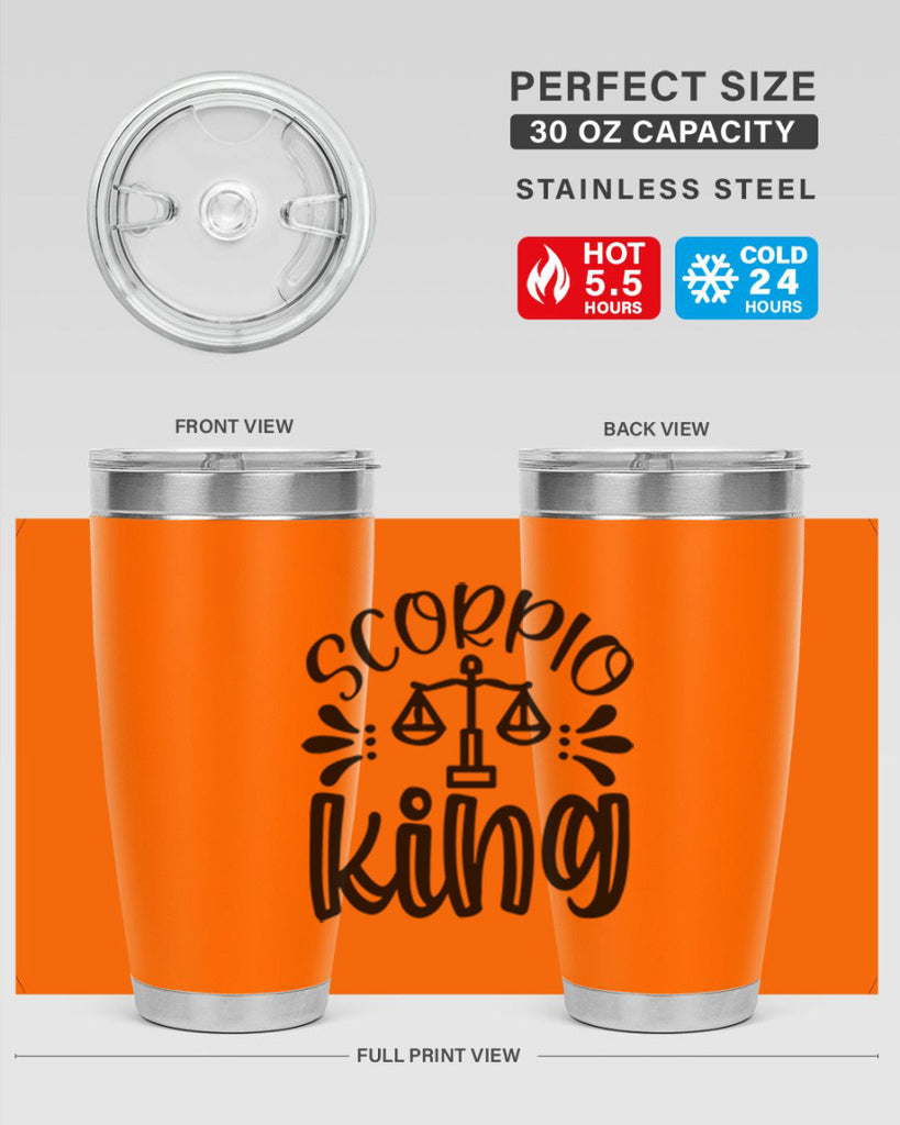 scorpio king 444#- zodiac- Tumbler