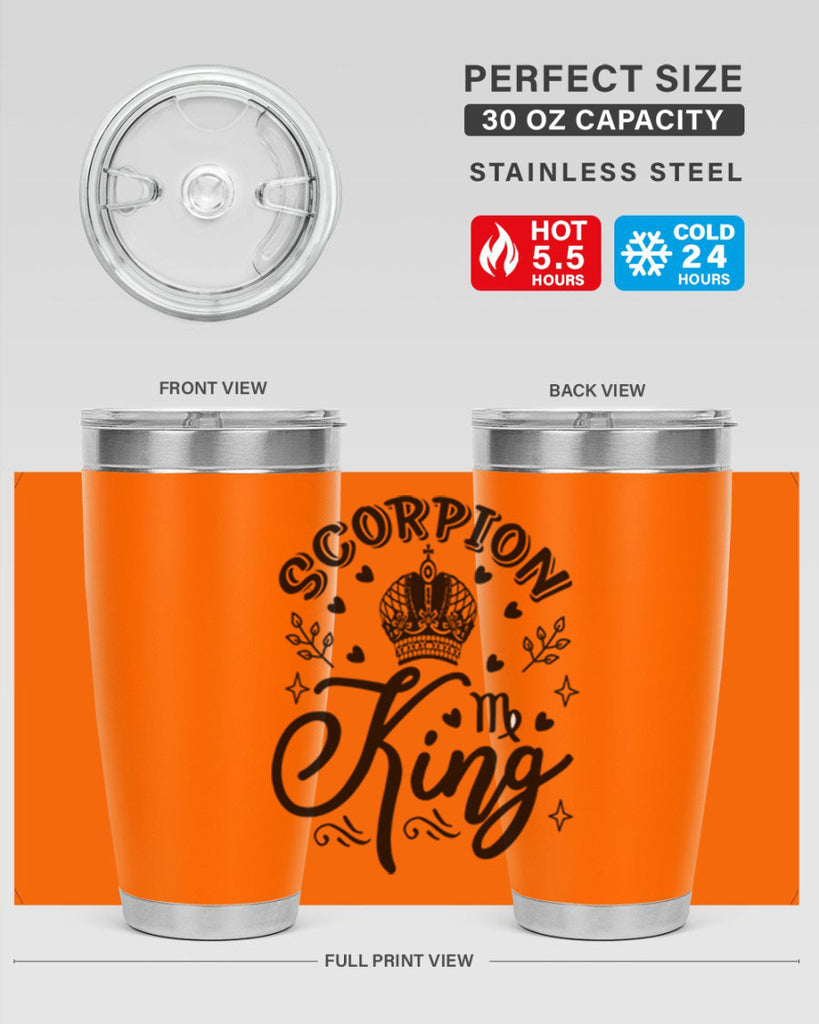 scorpio n king 465#- zodiac- Tumbler