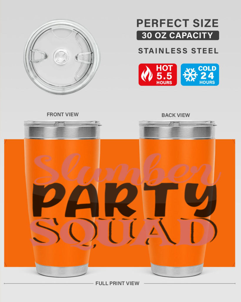 slumber party squad Style 43#- Best Friend- Tumbler