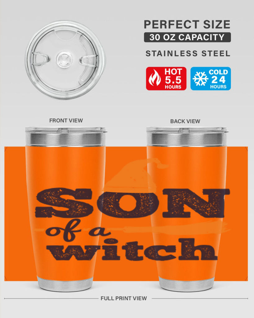 son of a witch 132#- halloween- Tumbler