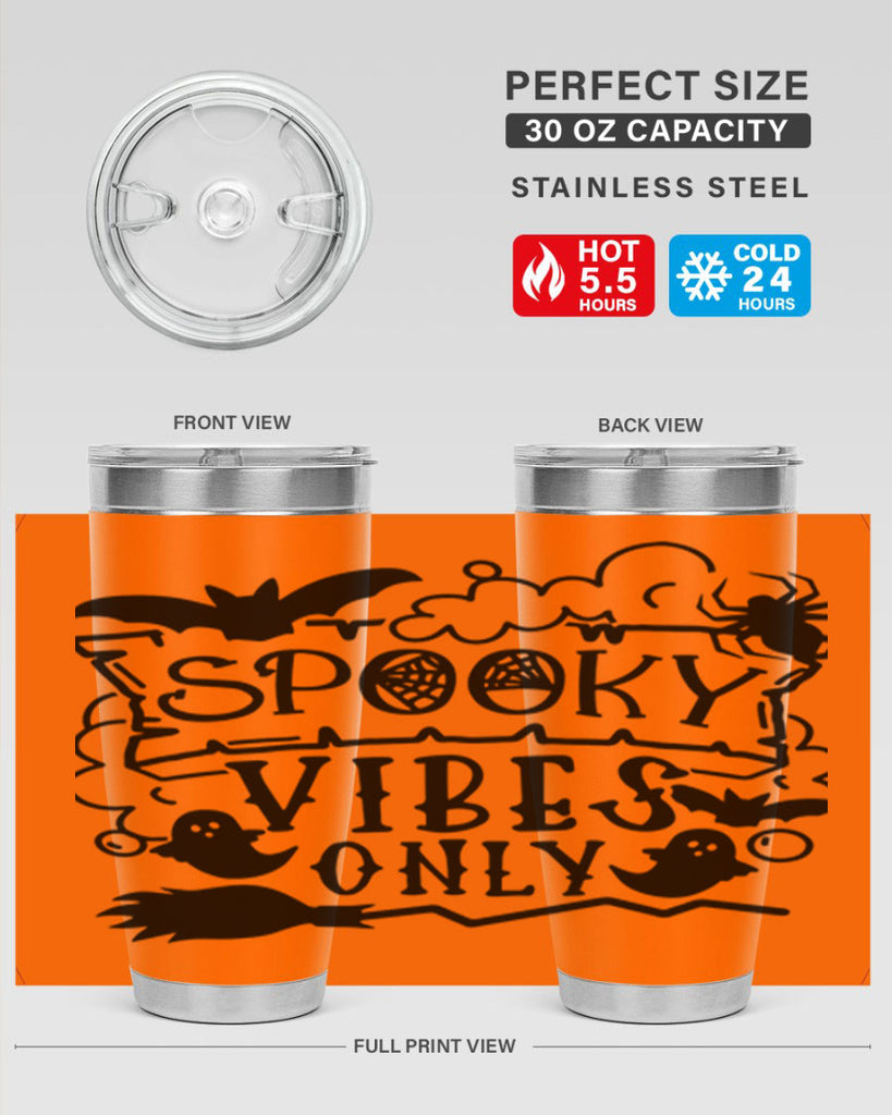 spooky vibes only 21#- halloween- Tumbler