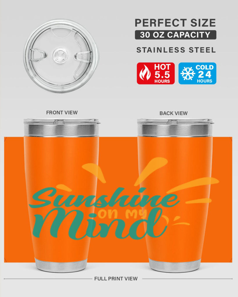 sunshine on my mind Style 74#- summer- Tumbler