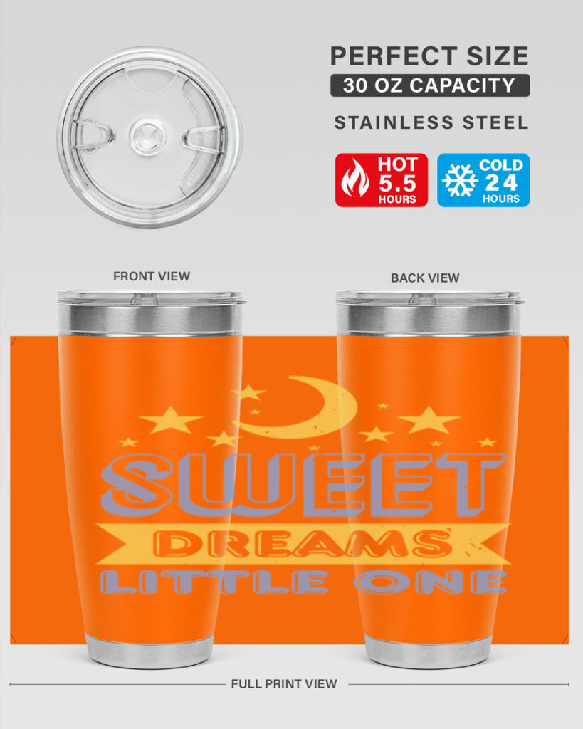 sweet dreams little one Style 13#- baby shower- tumbler