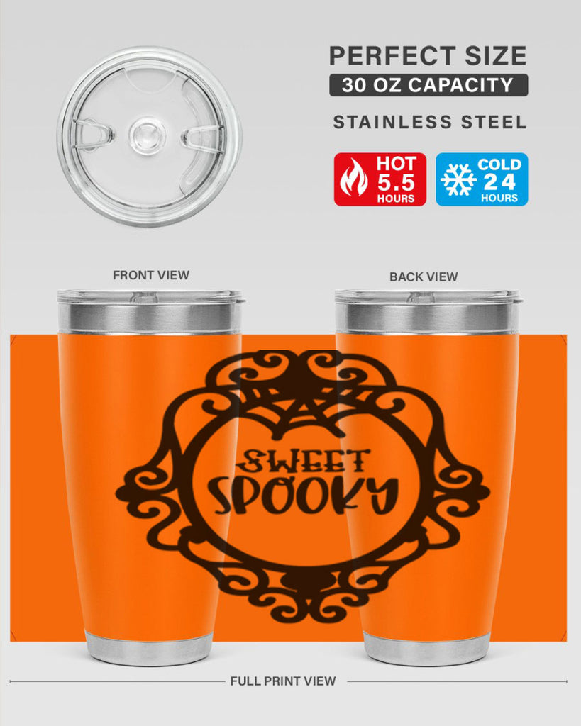 sweet spooky 18#- halloween- Tumbler
