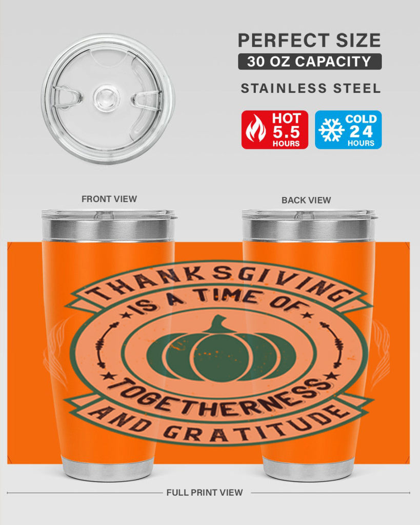 thanksgiving is a time of togetherness and gratitude 13#- thanksgiving- Tumbler
