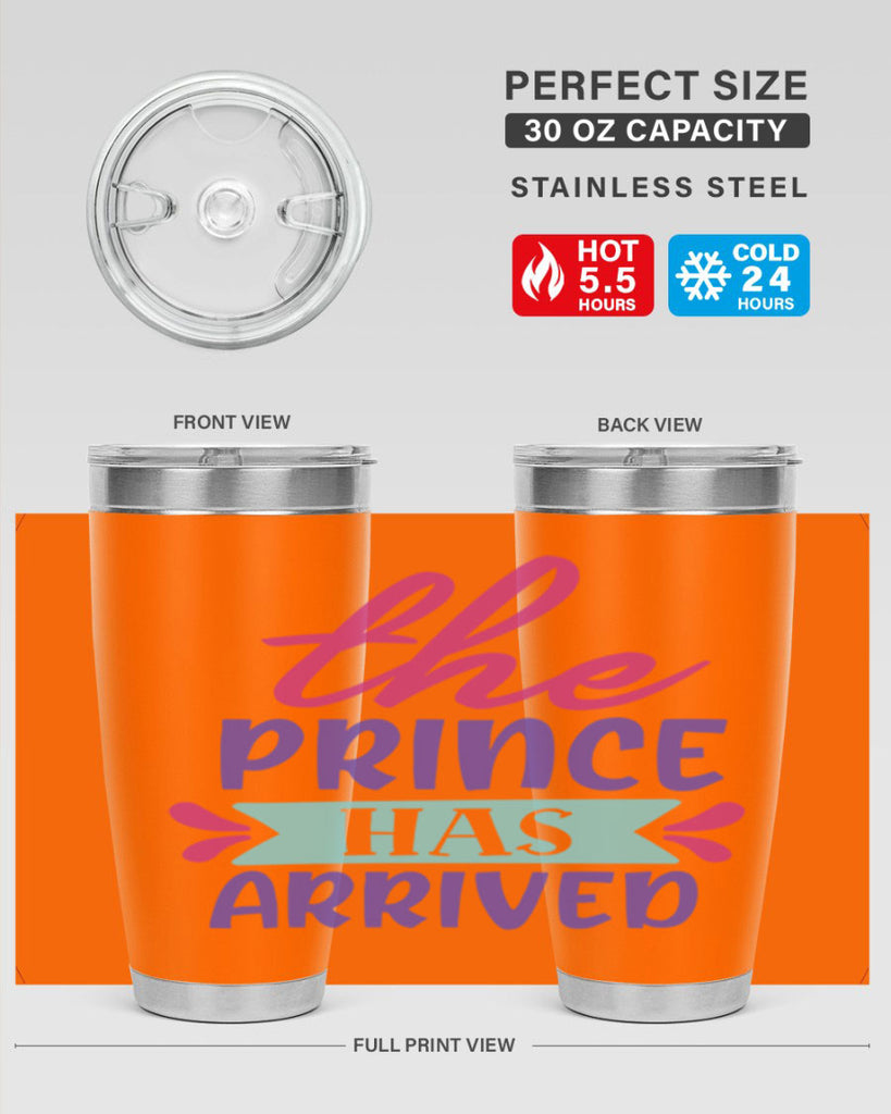 the prince has arrived Style 193#- baby- tumbler
