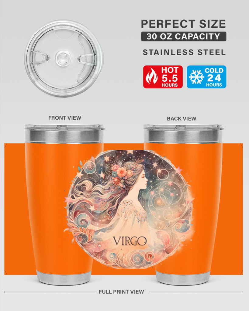 virgo 545#- zodiac- Tumbler