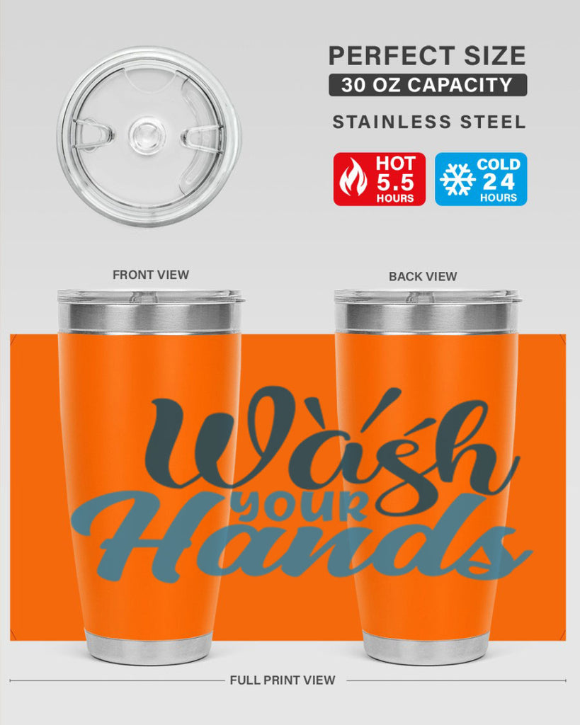 wash your hands 52#- bathroom- Tumbler