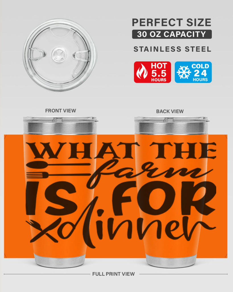 what the farm is for dinner 72#- kitchen- Tumbler