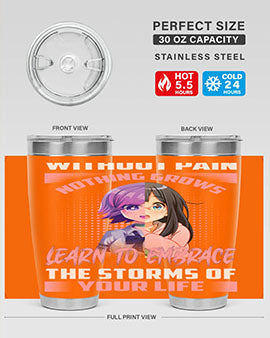 without pain nothing grows learn to embrace the storms of your life288#- anime- Tumbler