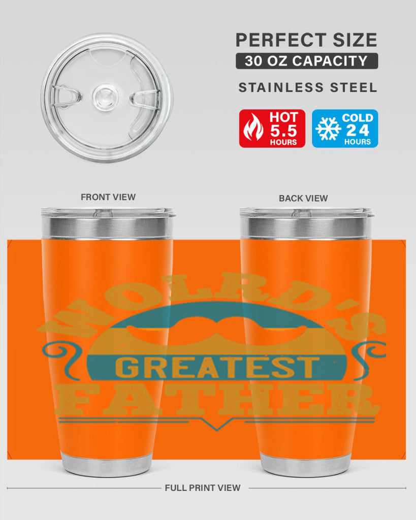 wolrds greatest father 154#- fathers day- Tumbler