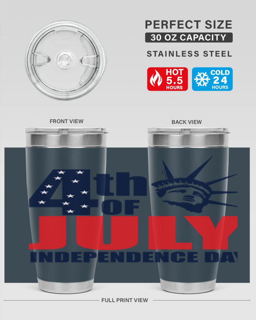 4th of july independence day Style 67#- Fourt Of July- Tumbler