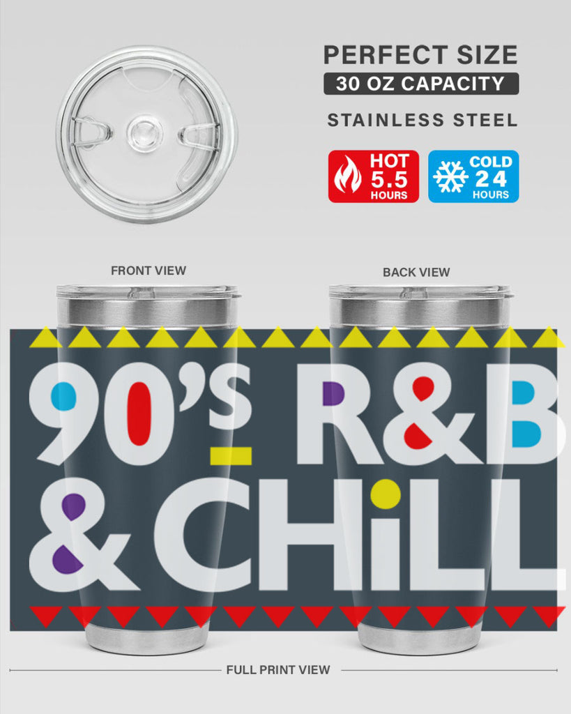90s rnb and chill 279#- black words phrases- Cotton Tank
