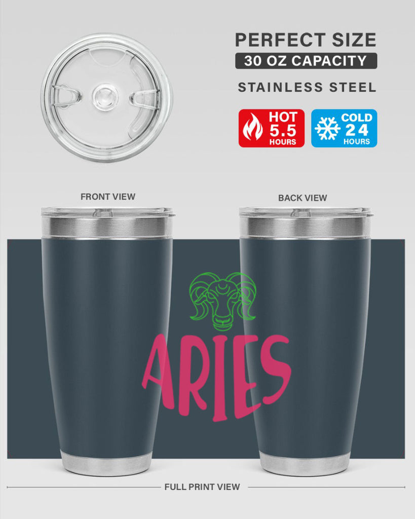 Aries 101#- zodiac- Tumbler