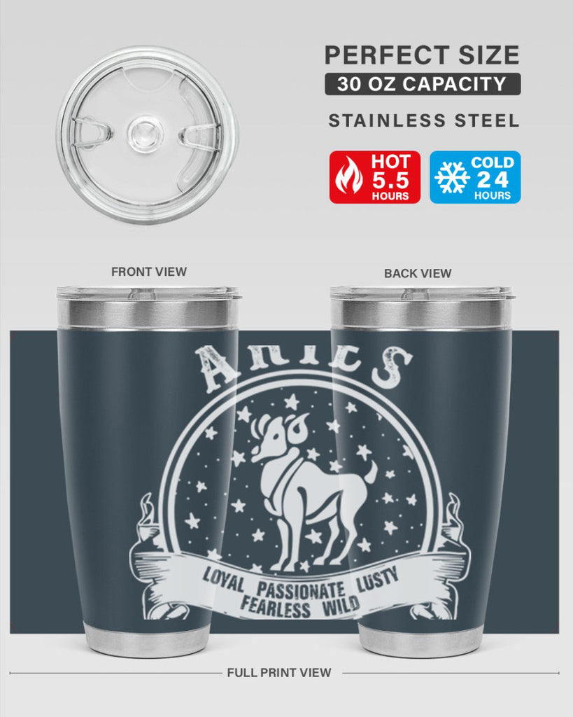 Aries 2#- zodiac- Tumbler
