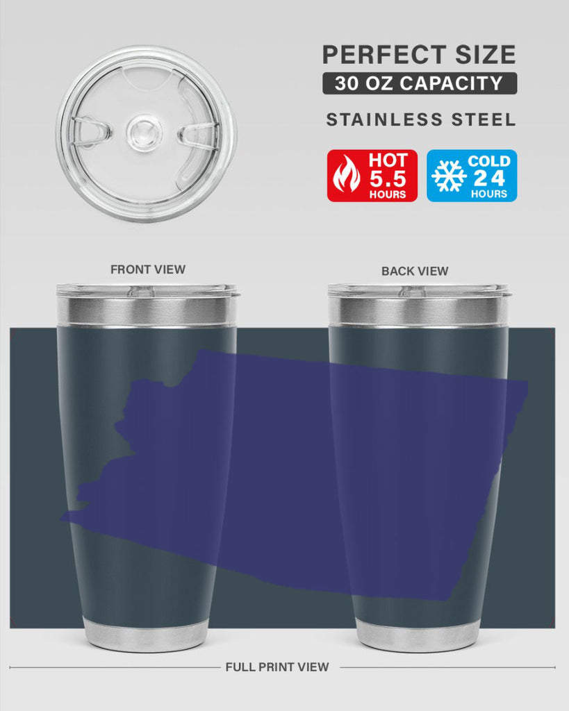 Arizona 48#- stateflags- Tumbler