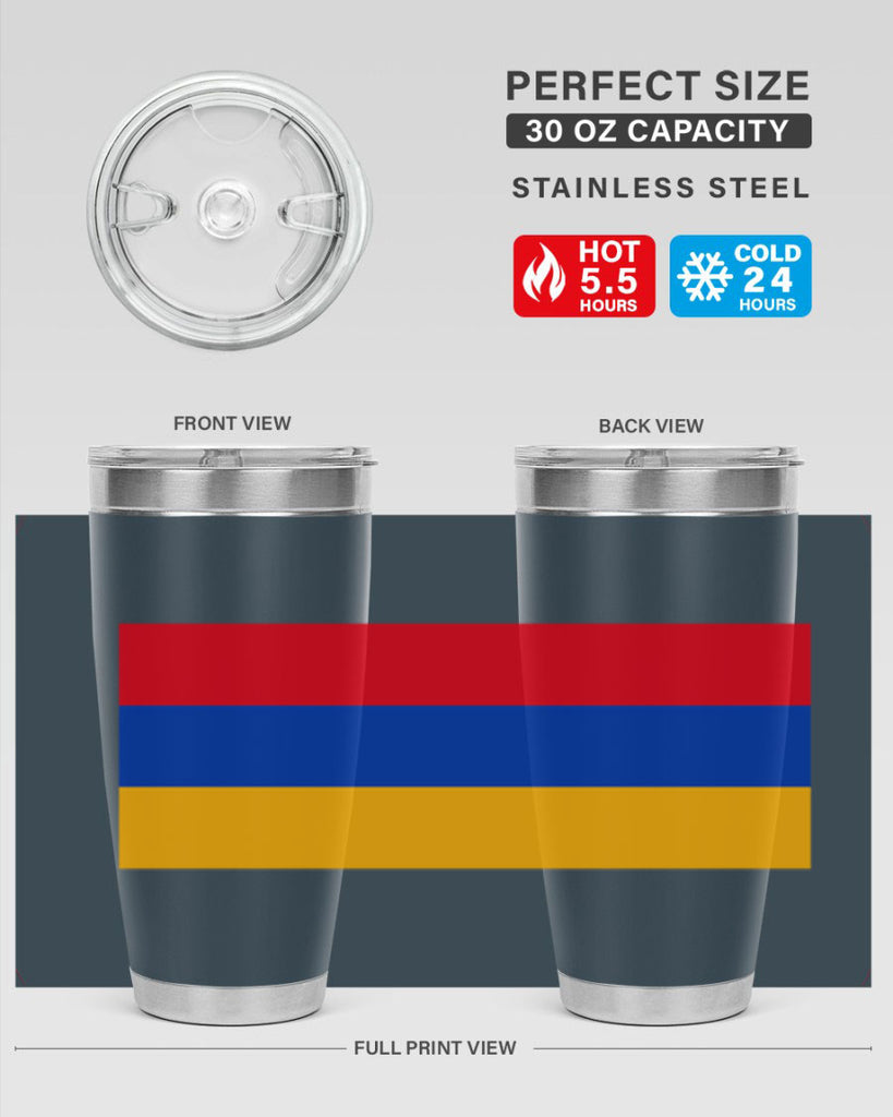 Armenia 190#- world flags- Tumbler
