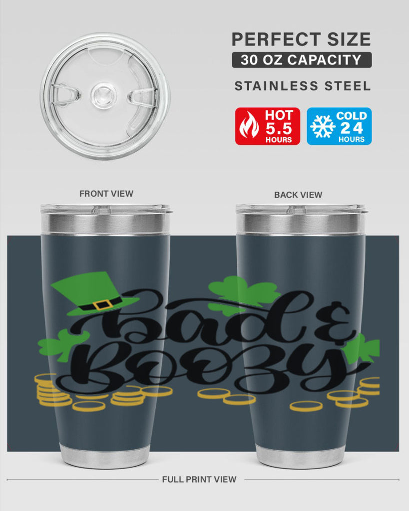 Bad Boozy Style 106#- St Patricks Day- Tumbler