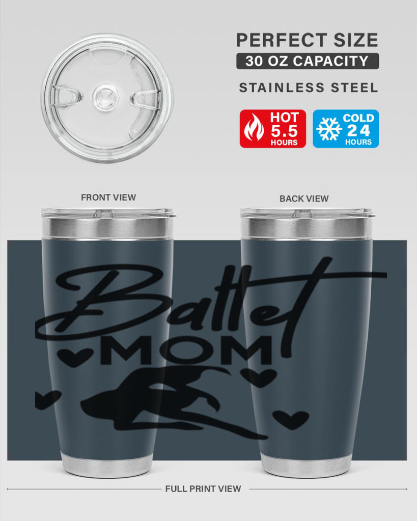 Ballet Mom 10#- ballet- Tumbler