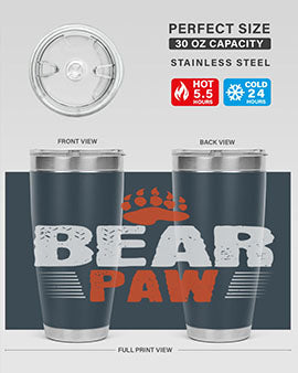 Bear paw 4#- Bears- Tumbler