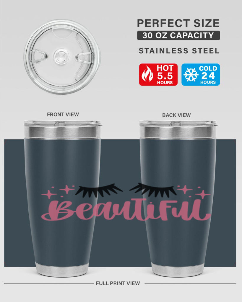 Beautiful Style 140#- make up- Tumbler