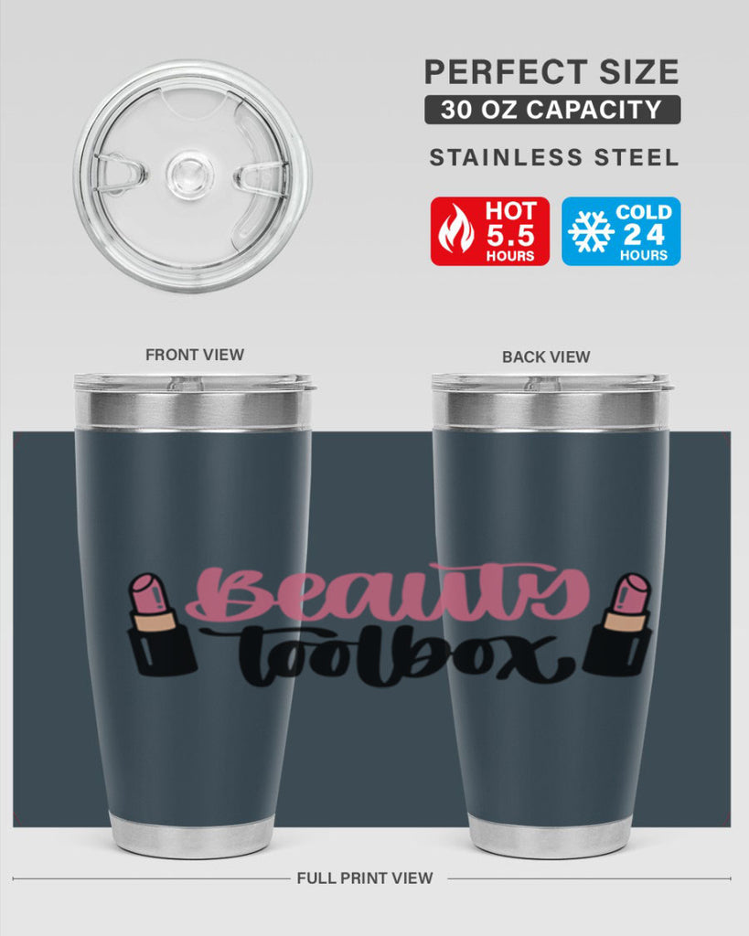 Beauty Toolbox Style 134#- make up- Tumbler