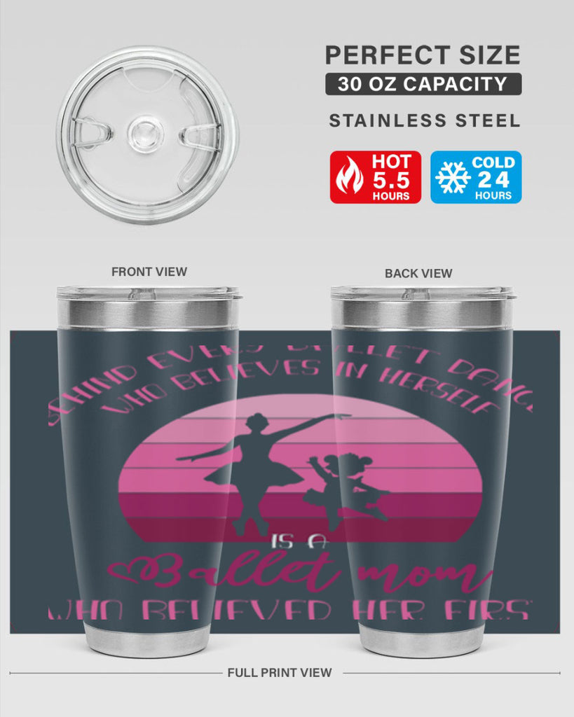 Behind Every Ballet Dancer Is Ballet 19#- ballet- Tumbler