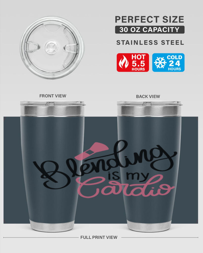 Blending is my Cardio Style 129#- make up- Tumbler