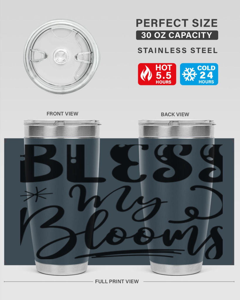 Bless My Blooms  63#- spring- Tumbler
