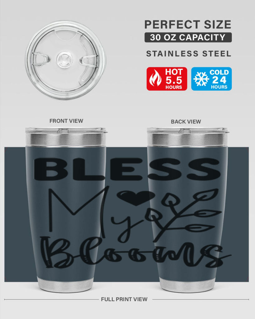 Bless My Blooms 44#- spring- Tumbler