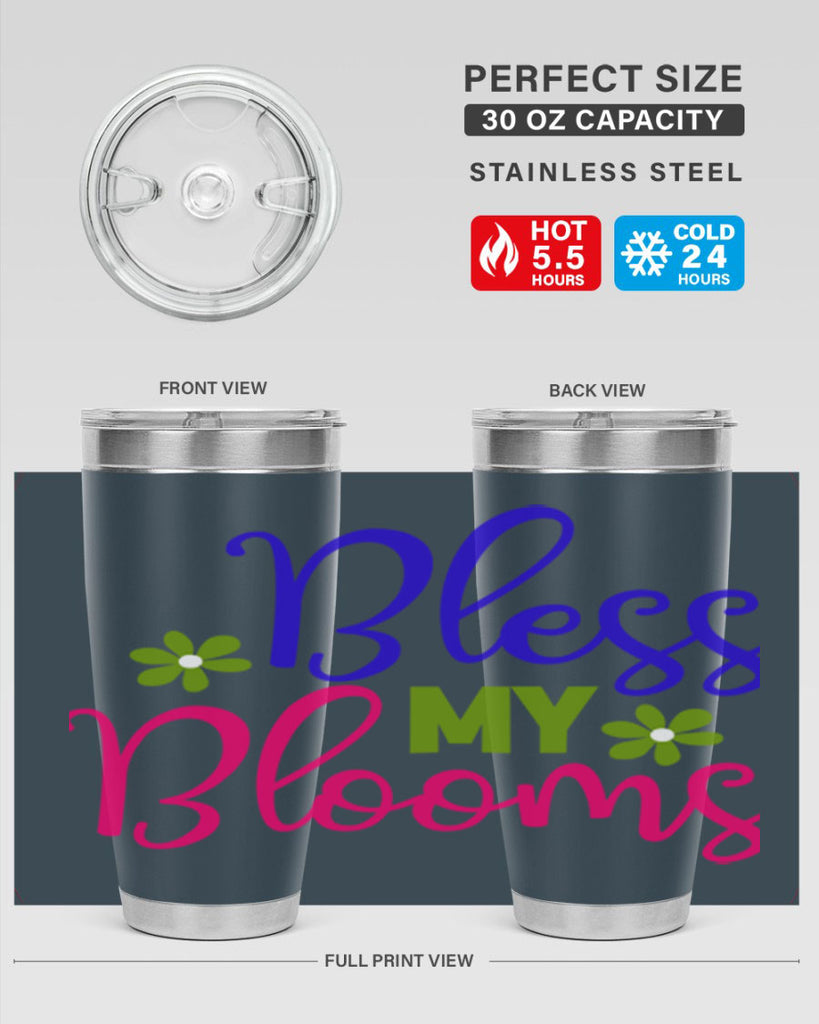 Bless My Blooms 46#- spring- Tumbler