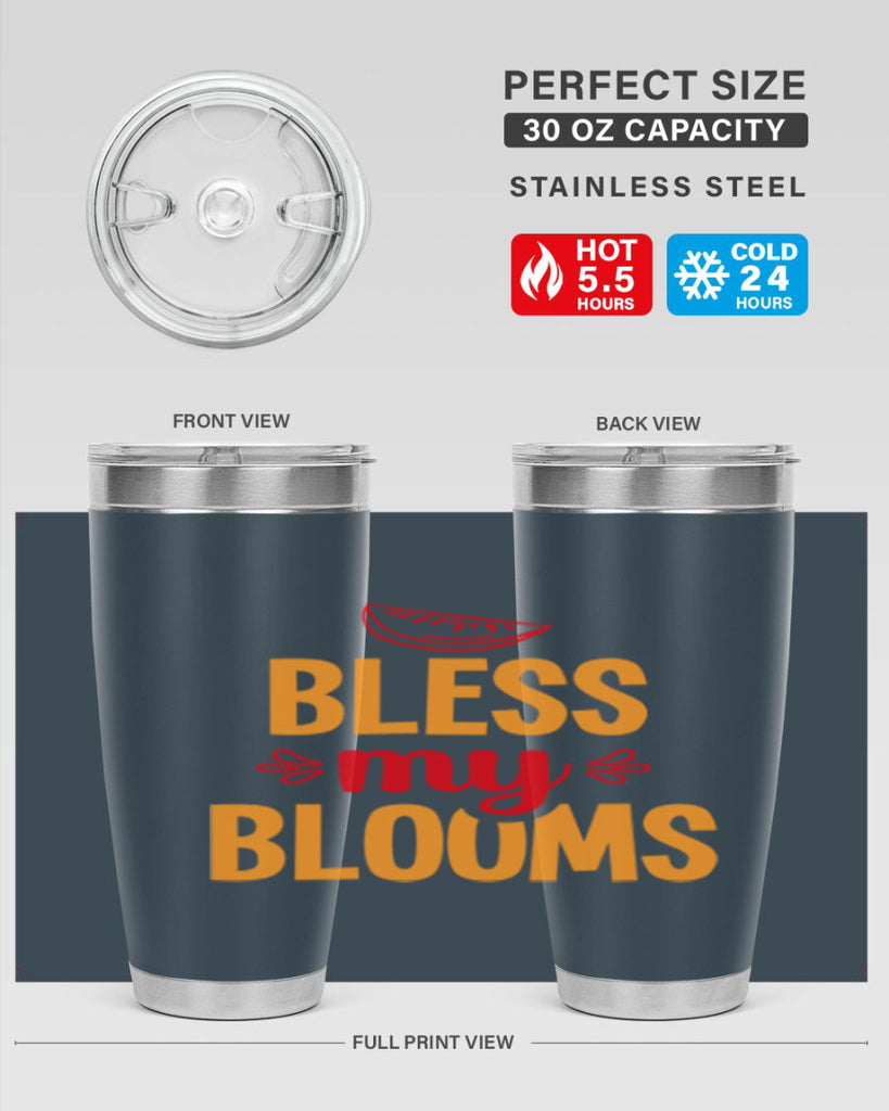 Bless my blooms 41#- spring- Tumbler