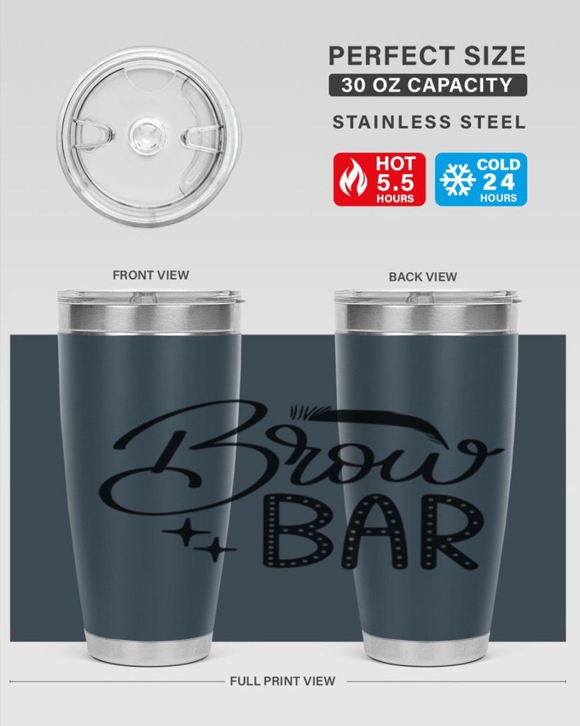 Brow Bar Style 125#- make up- Tumbler