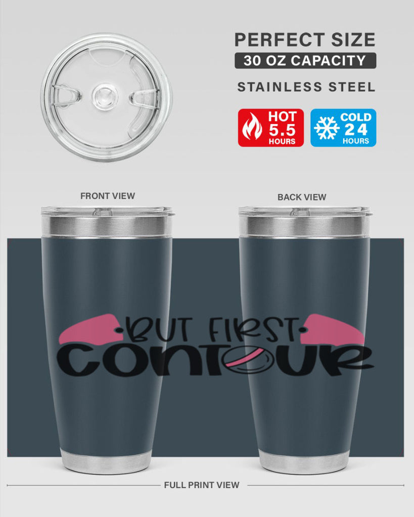 But First Contour Style 121#- make up- Tumbler